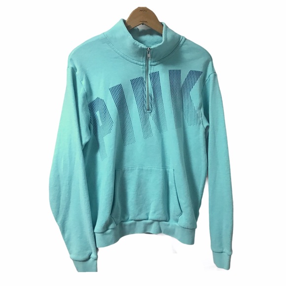PINK Victoria's Secret Sweaters - PINK Victoria’s Secret half zip sweatshirt M
